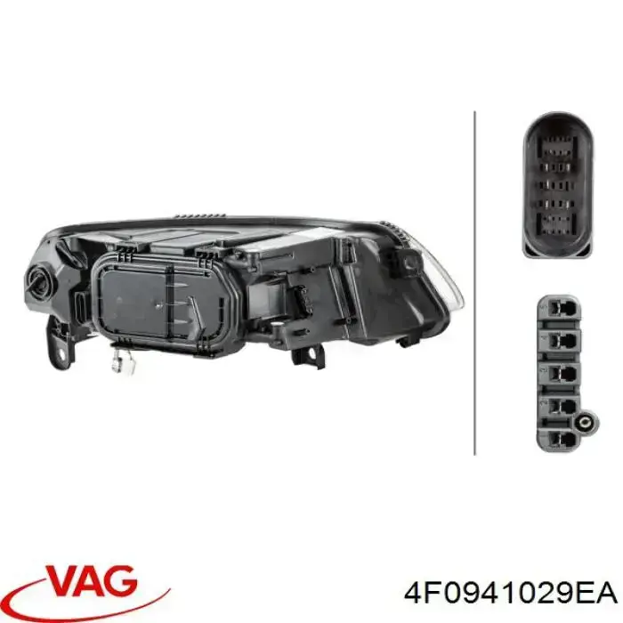 4F0941029EA VAG Reflektor lewy