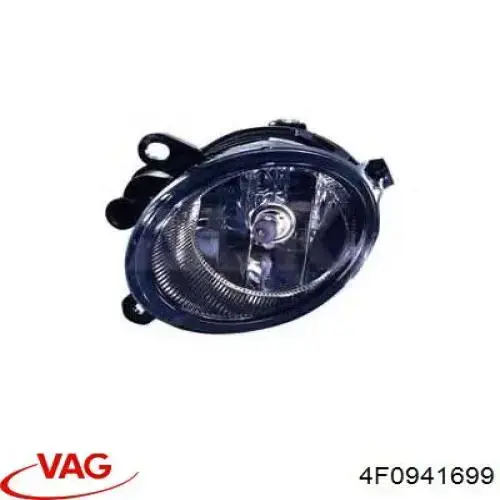 Lampa przeciwmgielna lewa VAG 4F0941699 cena, od 57,97 USD