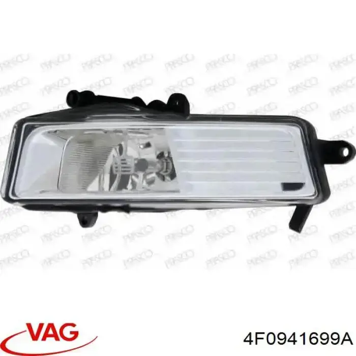 Lampa przeciwmgielna lewa VAG 4F0941699A cena, od 54,58 USD