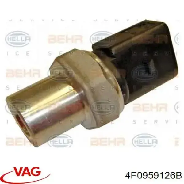 Czujnik ciśnienia bezwzględnego klimatyzacji VAG 4F0959126B cena, od 16,08 USD
