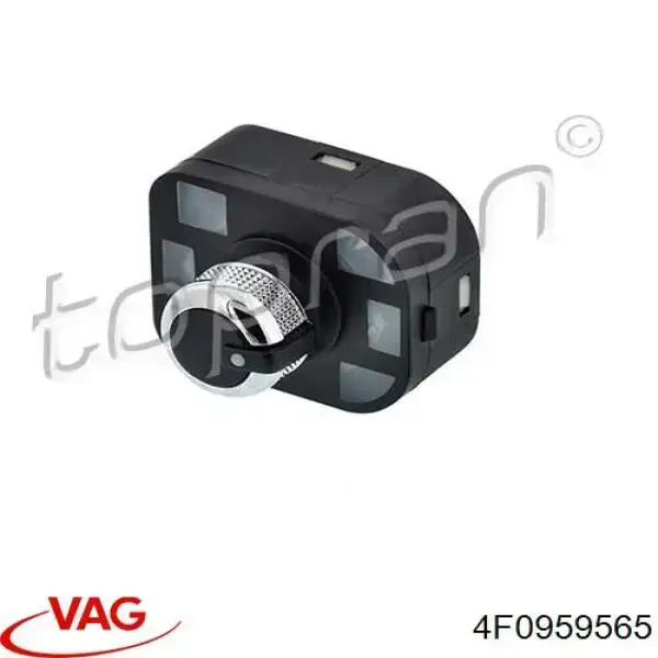 4F0959565 VAG Sterownik lusterek bocznych, na drzwi