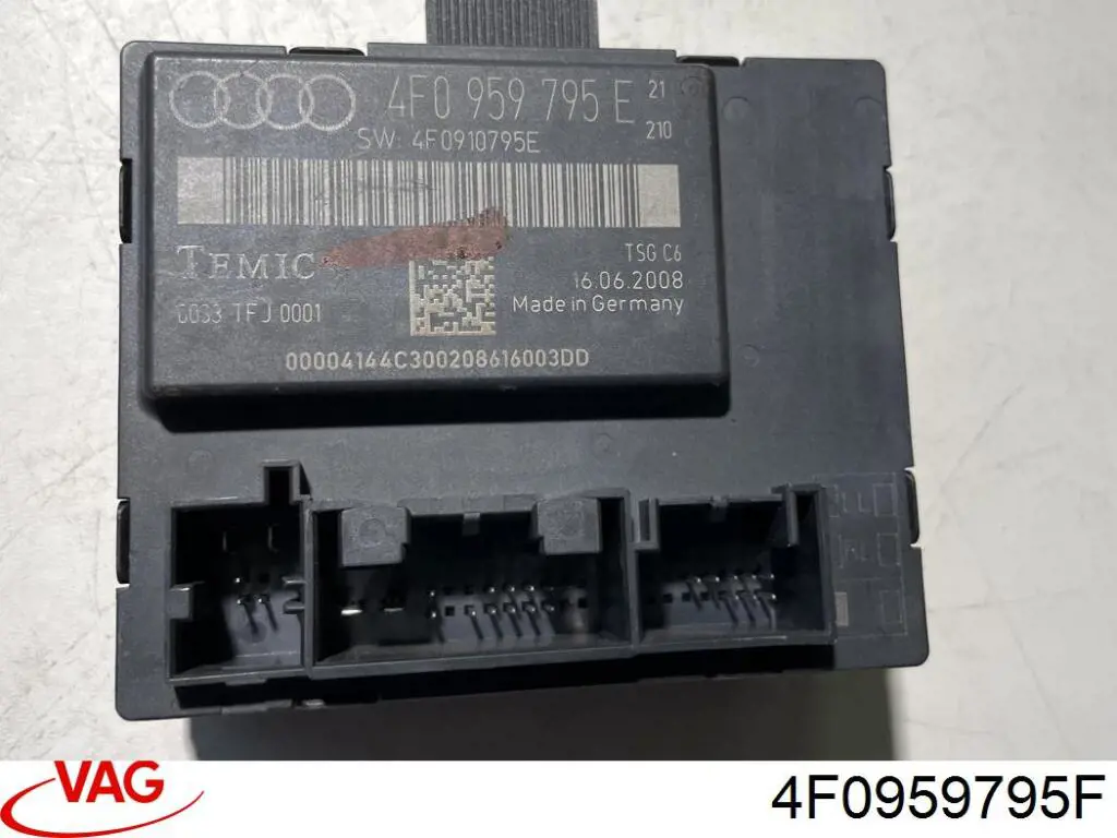 Blok komfortu Audi A6 Allroad C6 kombi (4FH) (2006 - 2011) cena, od 67,75 USD