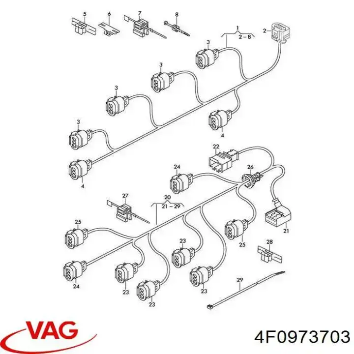 Złącze uniwersalne 117186441 Mercedes