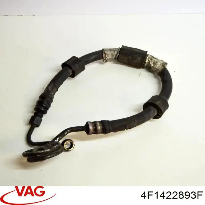 4F1422893F VAG Przewód hydraulicznego układu wspomagania wysokiego ciśnienia, od pompy do maglownicy (mechanizmu)