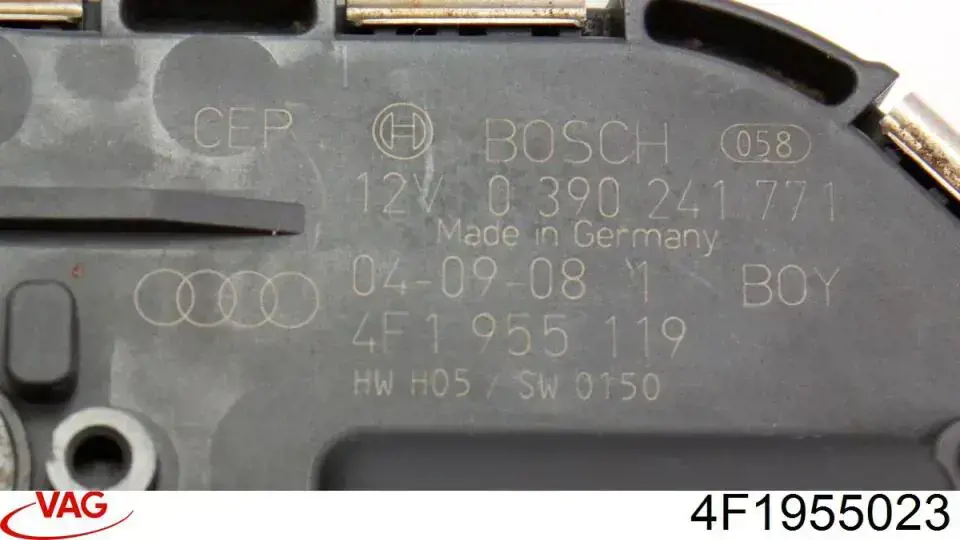 Do koszyka 4F1955023 VAG Mechanizm wycieraczek