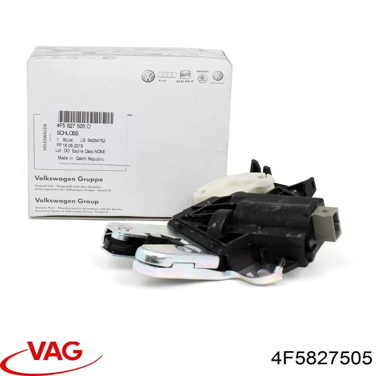 Zamek klapy bagażnika (3/5 drzwi tylnych) VAG 4F5827505 cena, od 51,00 USD