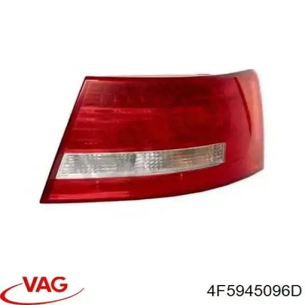Lampa zespolona tylna prawa zewnętrzna VAG 4F5945096D cena, od 62,74 USD