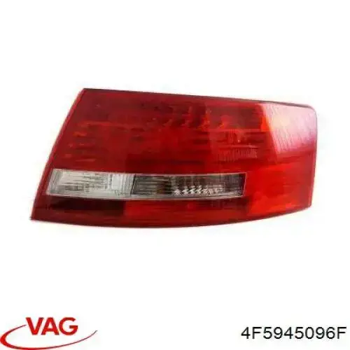 4F5945096F VAG Lampa zespolona tylna prawa zewnętrzna