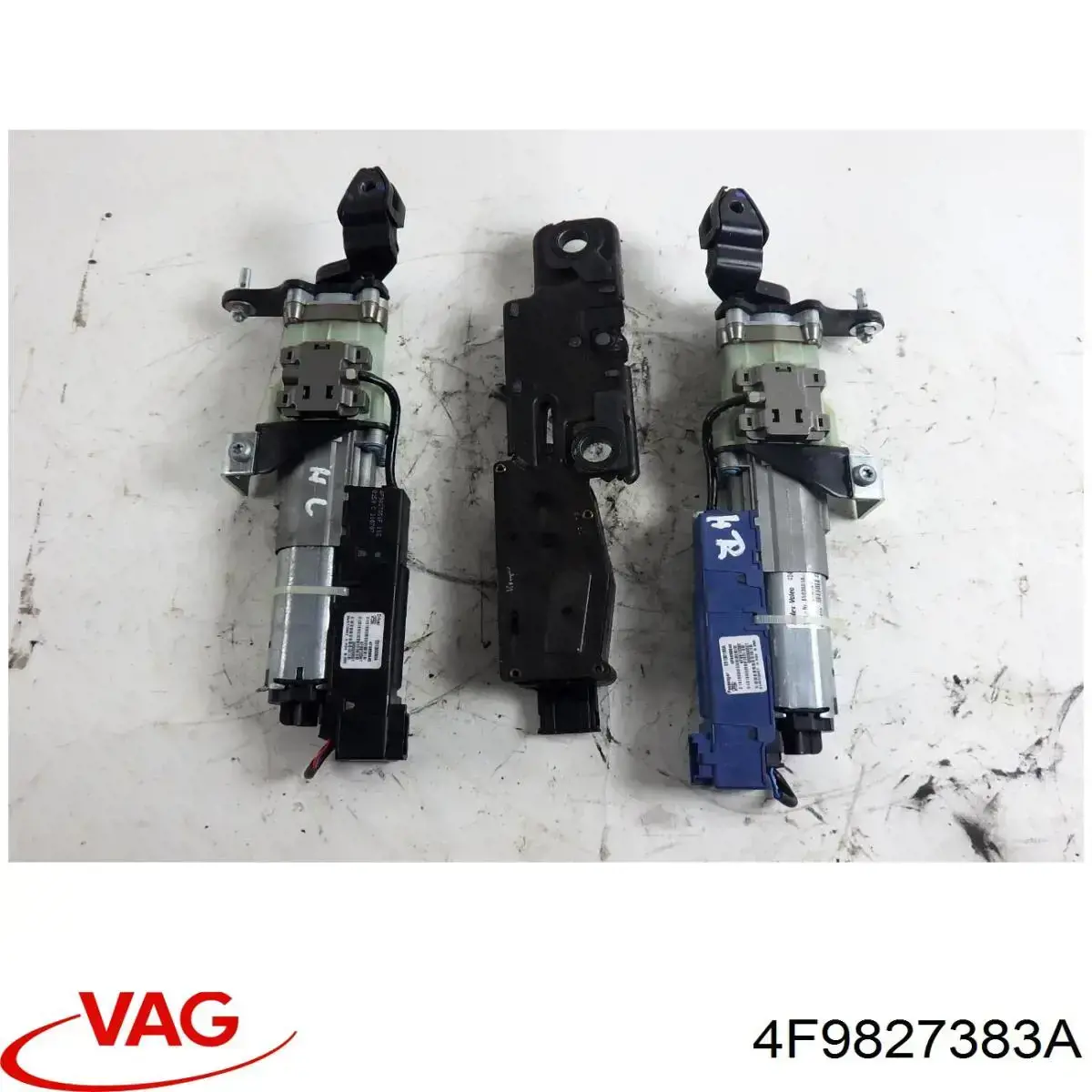 Silniczek zamka klapy bagażnika (drzwi 3/5 tylnych) VAG 4F9827383A cena, od 96,57 USD