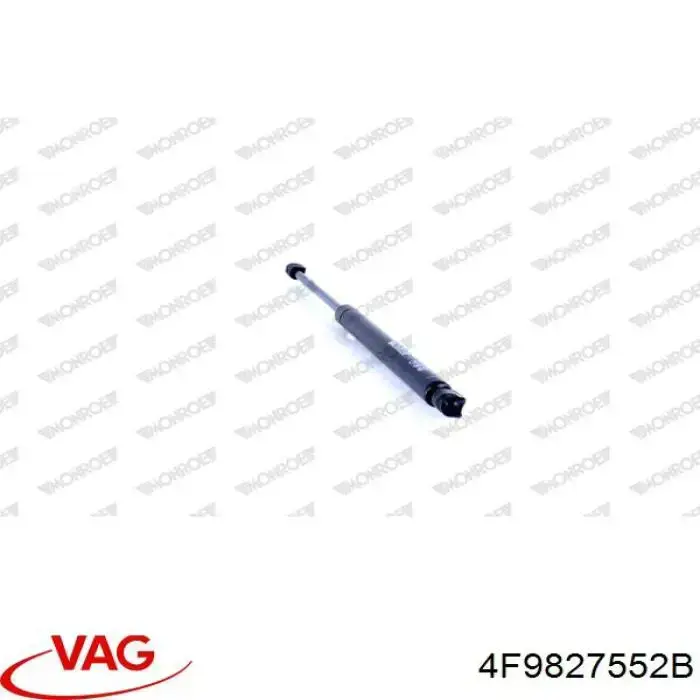 Amortyzator klapy bagażnika (3/5 drzwi-tylnych) VAG 4F9827552B cena, od 13,69 USD