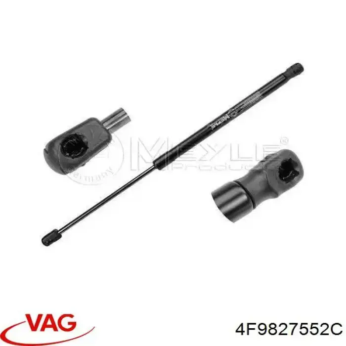 Amortyzator klapy bagażnika (3/5 drzwi-tylnych) VAG 4F9827552C cena, od 12,67 USD
