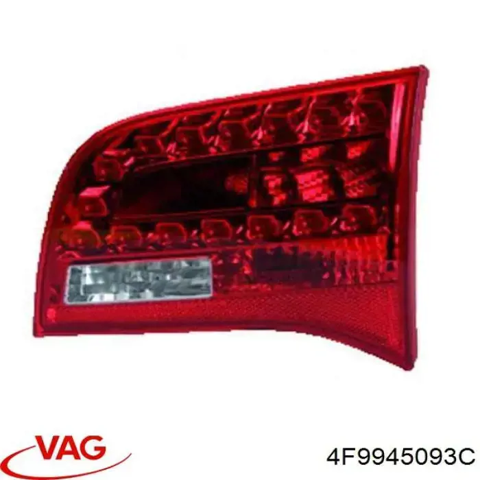 4F9945093C VAG Lampa zespolona tylna lewa wewnętrzna