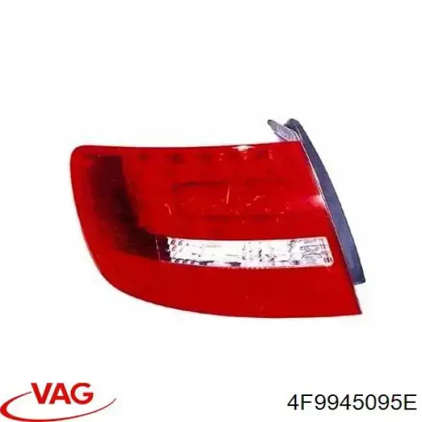 4F9945095E VAG Lampa zespolona tylna lewa zewnętrzna