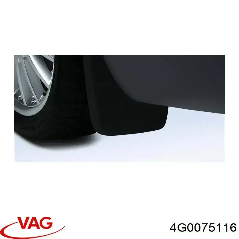 4G0075116 VAG Chlapacze przednie, zestaw