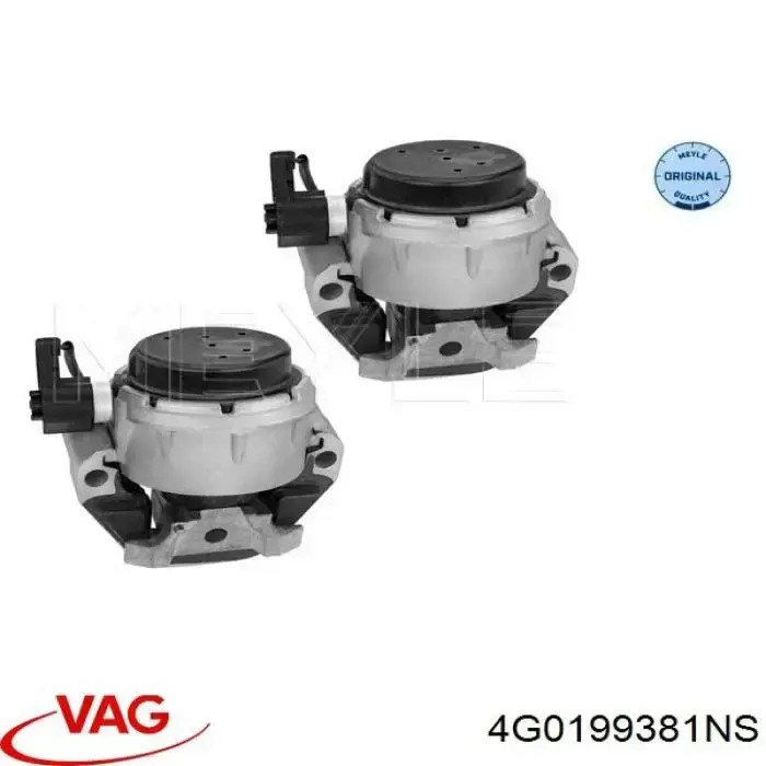 Do koszyka 4G0199381NS VAG Poduszka (podpora) silnika lewa