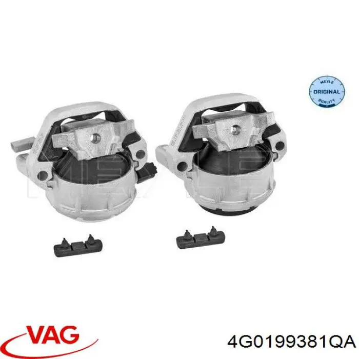 4G0199381QA VAG Poduszka (podpora) silnika prawa