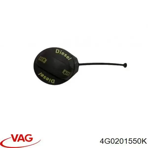 Korek wlewu paliwa 4G0201550K VAG