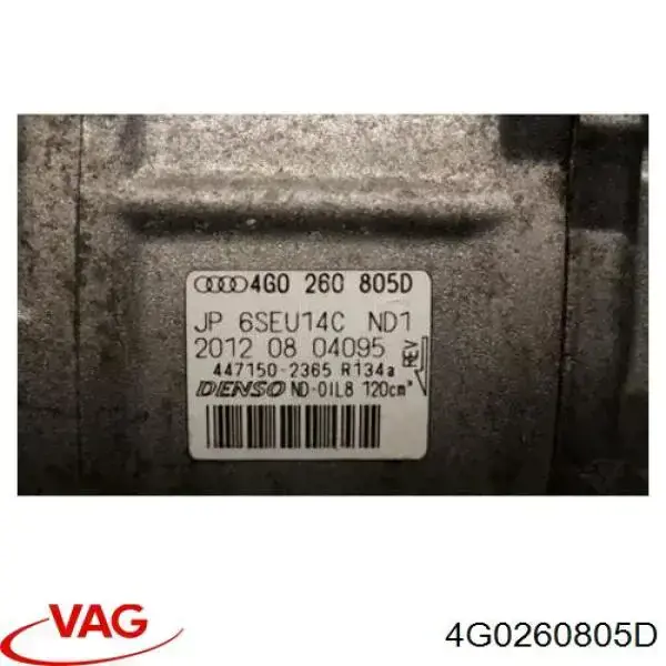 4G0260805D VAG Sprężarka klimatyzacji