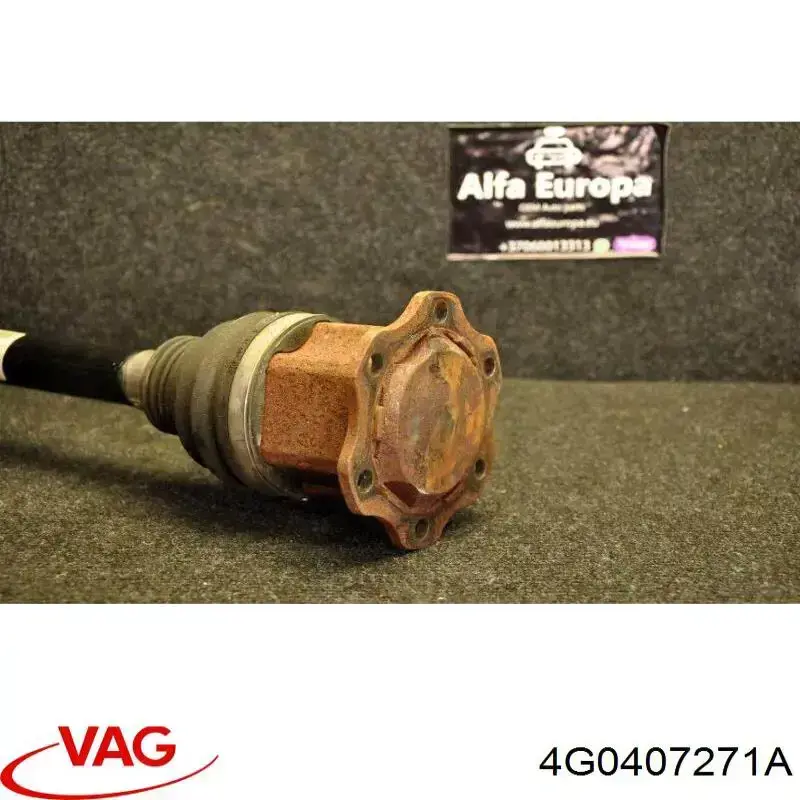 4G0407271A VAG Półoś napędowa przednia