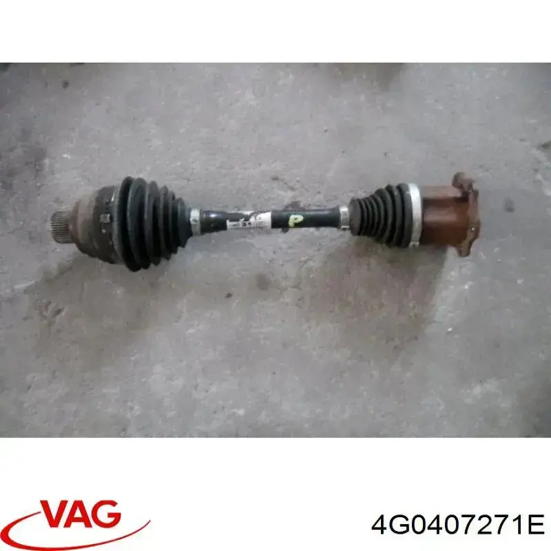 Półoś napędowa przednia 4G0407271E VAG