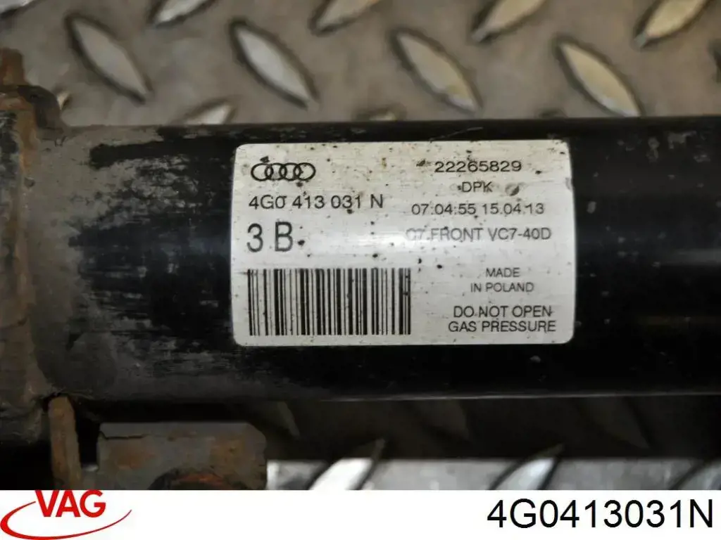 Amortyzator przedni VAG 4G0413031N cena, od 169,99 USD