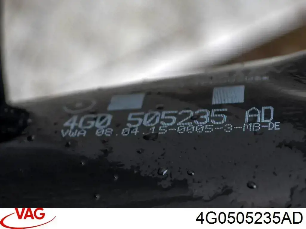 4G0505235AD VAG Korpus osi tylnej