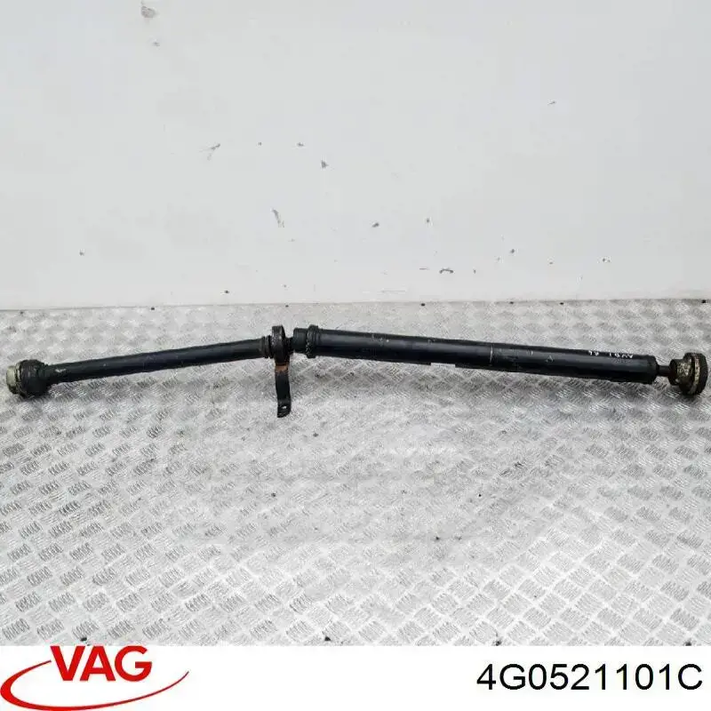 4G0521101C VAG Wał Cardana tylny, kompletny