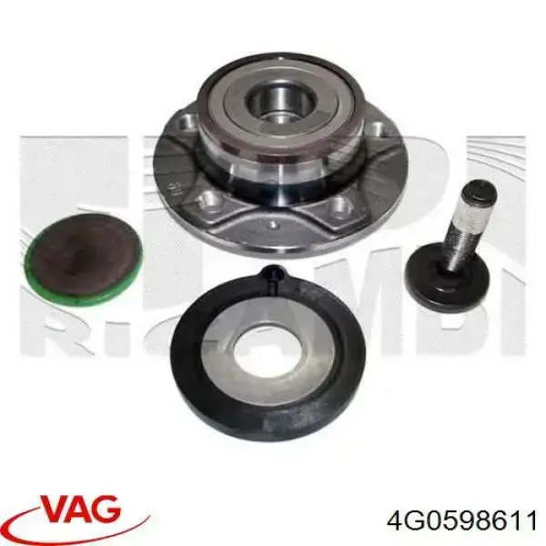 4G0598611 VAG Piasta tylna