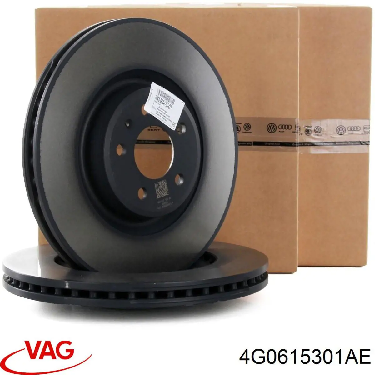 Tarcza hamulcowa przednia VAG 4G0615301AE cena, od 89,91 USD