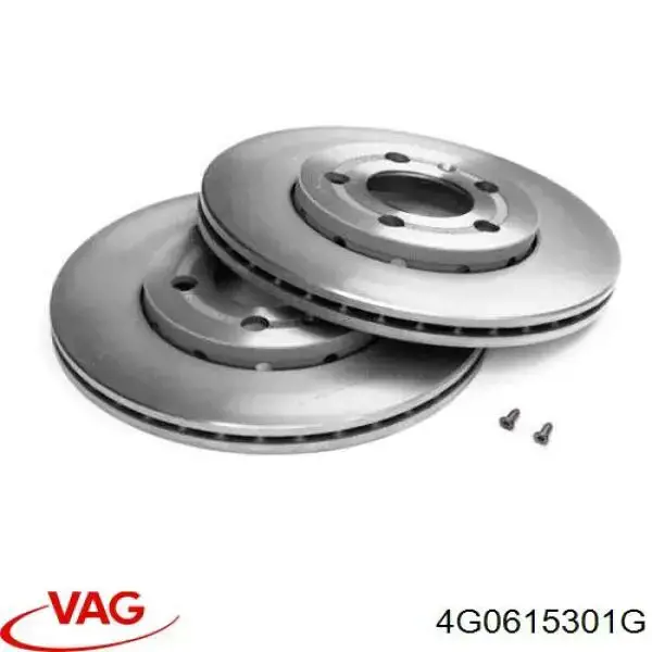 4G0615301G VAG Tarcza hamulcowa przednia