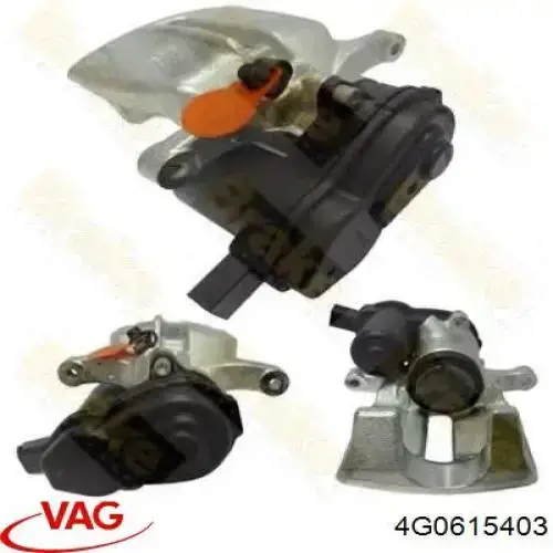 Zacisk hamulcowy tylny lewy VAG 4G0615403 cena, od 143,02 USD