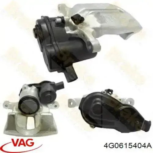 Do koszyka 4G0615404A VAG Zacisk hamulcowy tylny prawy