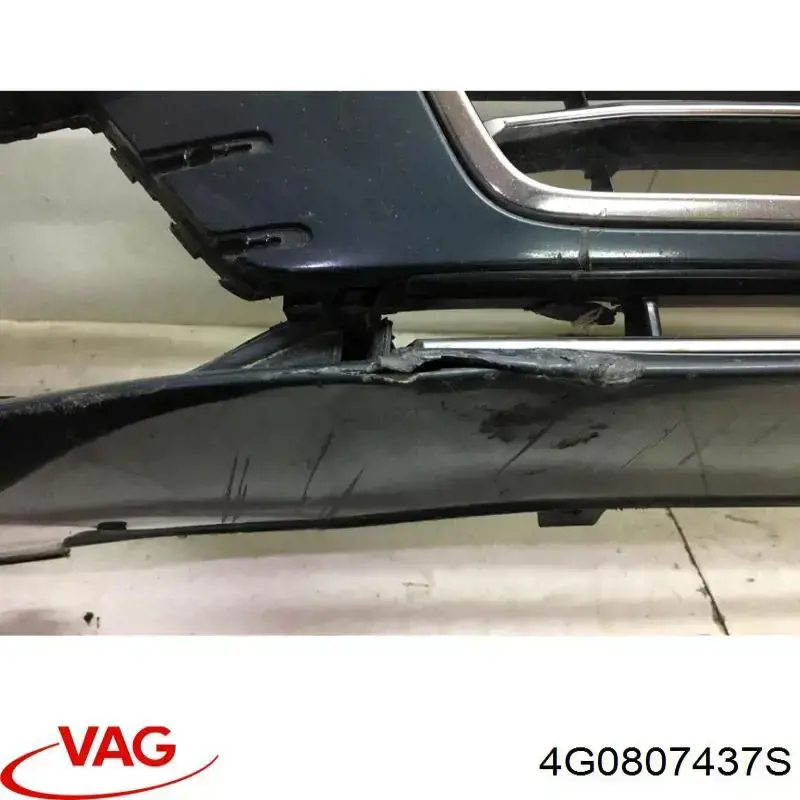 Do koszyka 4G0807437S VAG Zderzak przedni