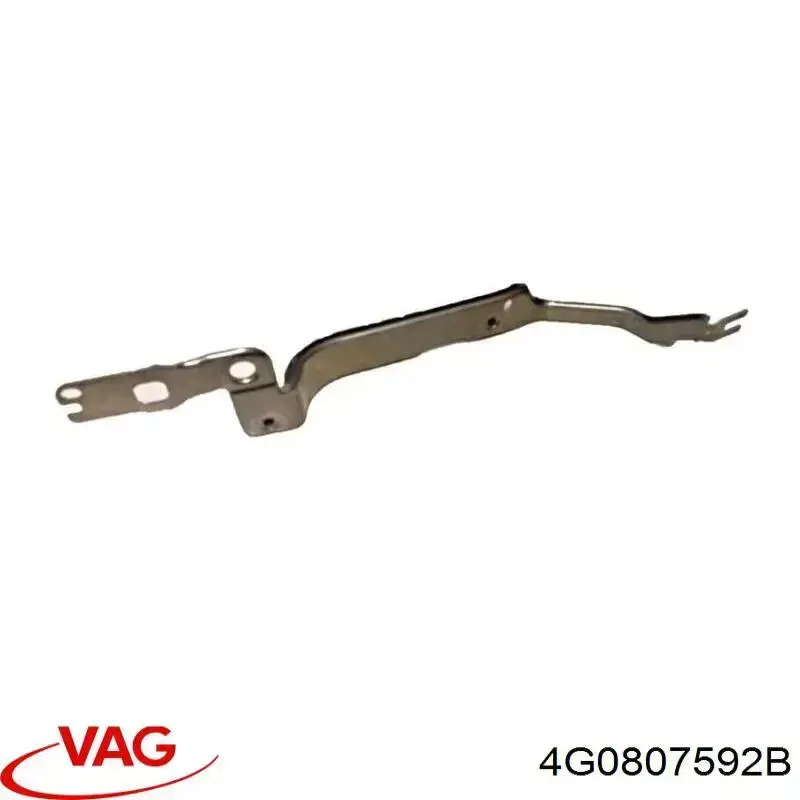 Wspornik do mocowania błotnika przedniego prawy przedni VAG 4G0807592B cena, od 14,85 USD