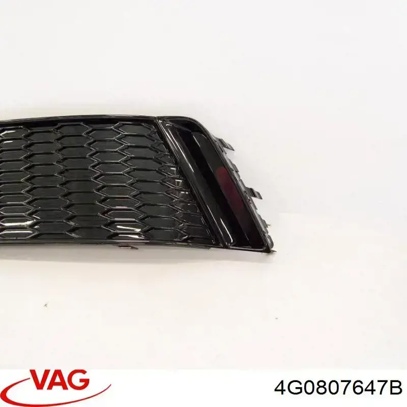 4G0807647B VAG Zaślepka (kratki) lamp przeciwmgielnych zderzaka przedniego lewa