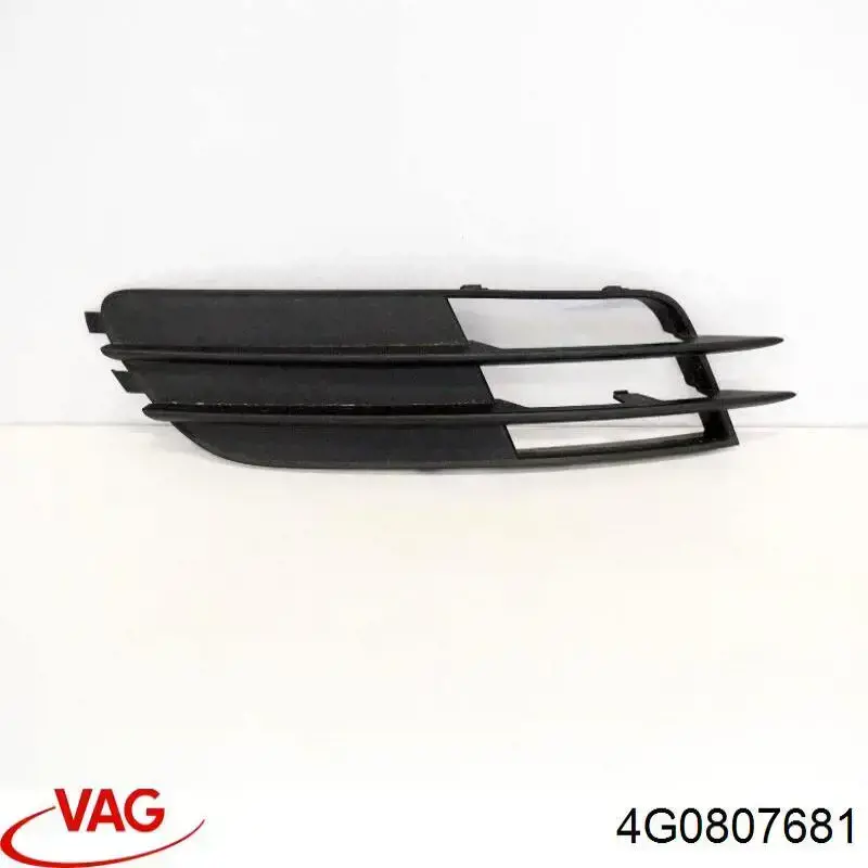 Do koszyka 4G0807681 VAG Zaślepka (kratki) lamp przeciwmgielnych zderzaka przedniego lewa