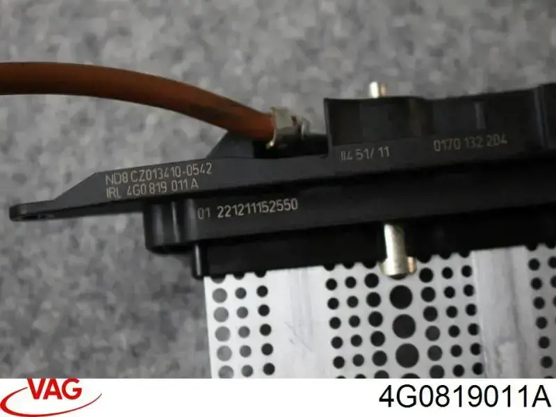 Podgrzewacz elektryczny powietrza układu ogrzewania salonu VAG 4G0819011A cena, od 39,17 USD