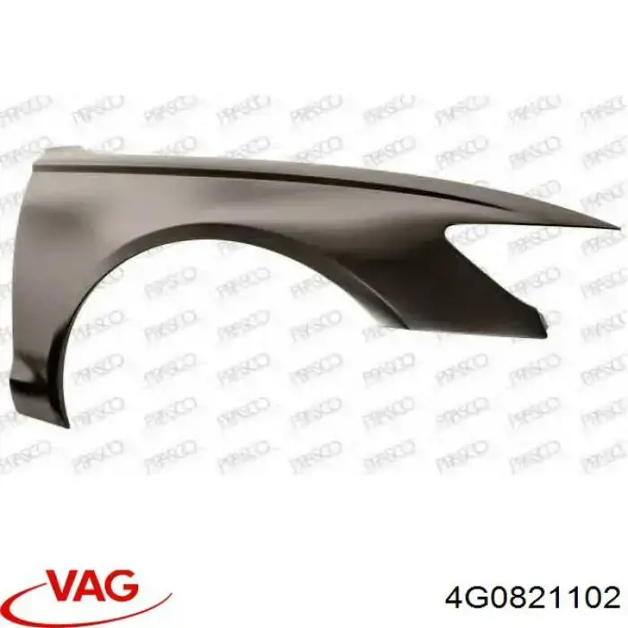 Błotnik przedni prawy VAG 4G0821102 cena, od 172,84 USD