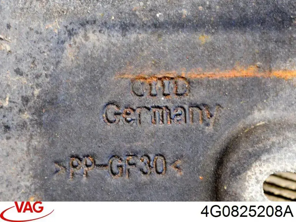 4G0825208A VAG Osłona podwozia prawa