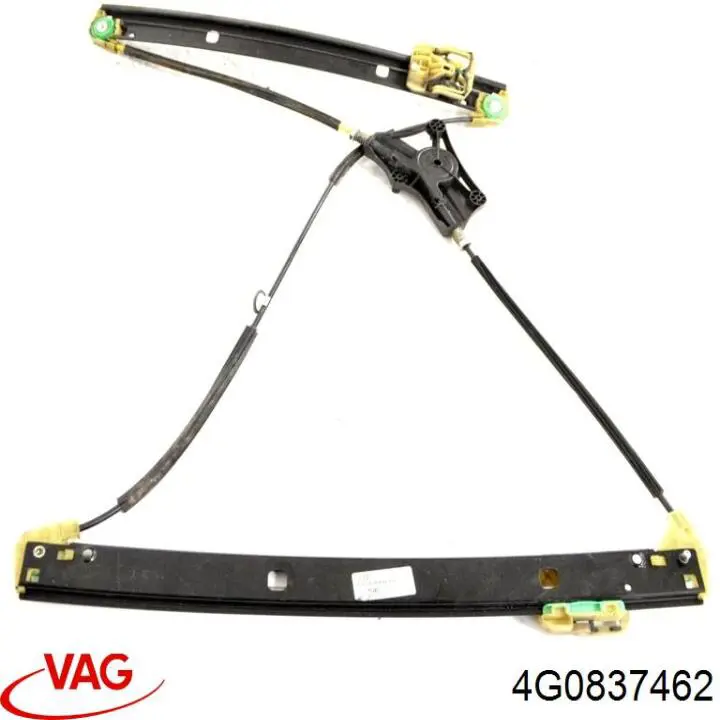 Do koszyka 4G0837462 VAG Mechanizm podnoszenia szyby drzwi przednich prawych