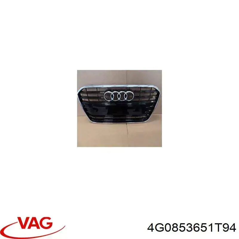 Atrapa chłodnicy VAG 4G0853651T94 cena, od 219,59 USD