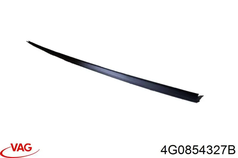 Listwa ochronna szyby przedniej lewa VAG 4G0854327B cena, od 43,71 USD