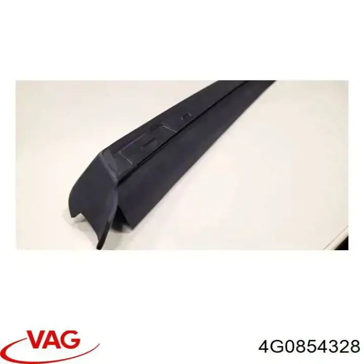 Listwa ochronna szyby przedniej lewa VAG 4G0854328 cena, od 43,71 USD