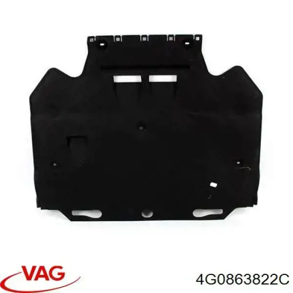 4G0863822C VAG Osłona silnika, miski (przedziału silnika)