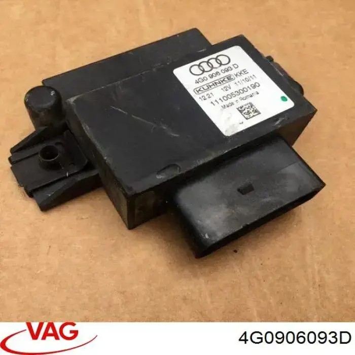 Do koszyka 4G0906093D VAG Sterownik pompy paliwa