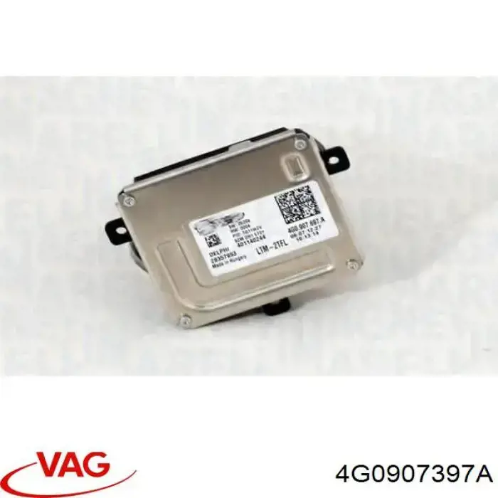 Do koszyka 4G0907397A VAG Sterownik świateł reflektorów