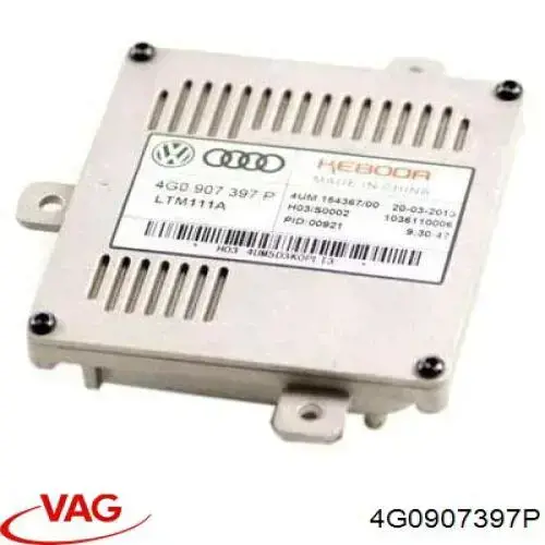 4G0907397P VAG Urządzenie zapłonowe (ksenon)