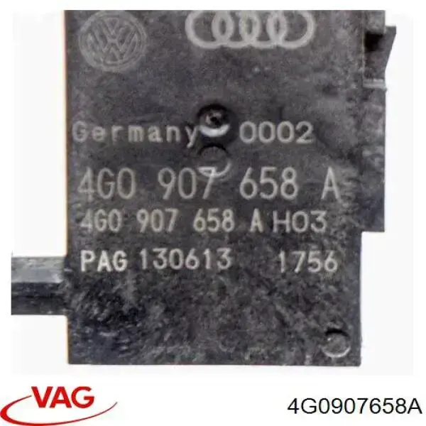 Do koszyka 4G0907658A VAG Czujnik zanieczyszczenia powietrza