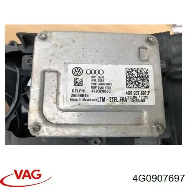 Sterownik świateł reflektorów VAG 4G0907697 cena, od 137,01 USD