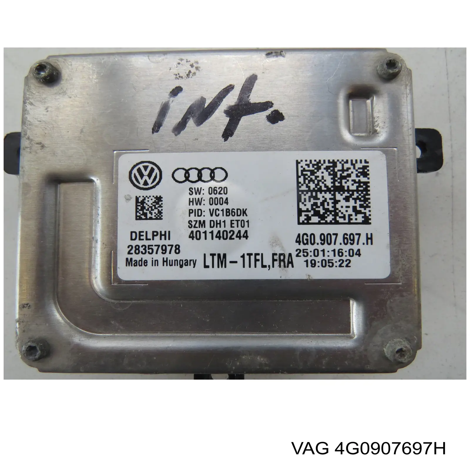 Urządzenie zapłonowe (ksenon) 4G0907697H VAG